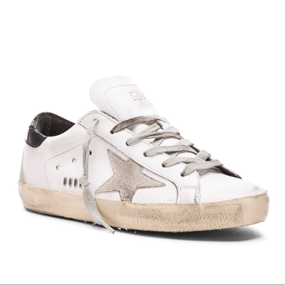 Golden Goose Leather Superstar Low Sneakers